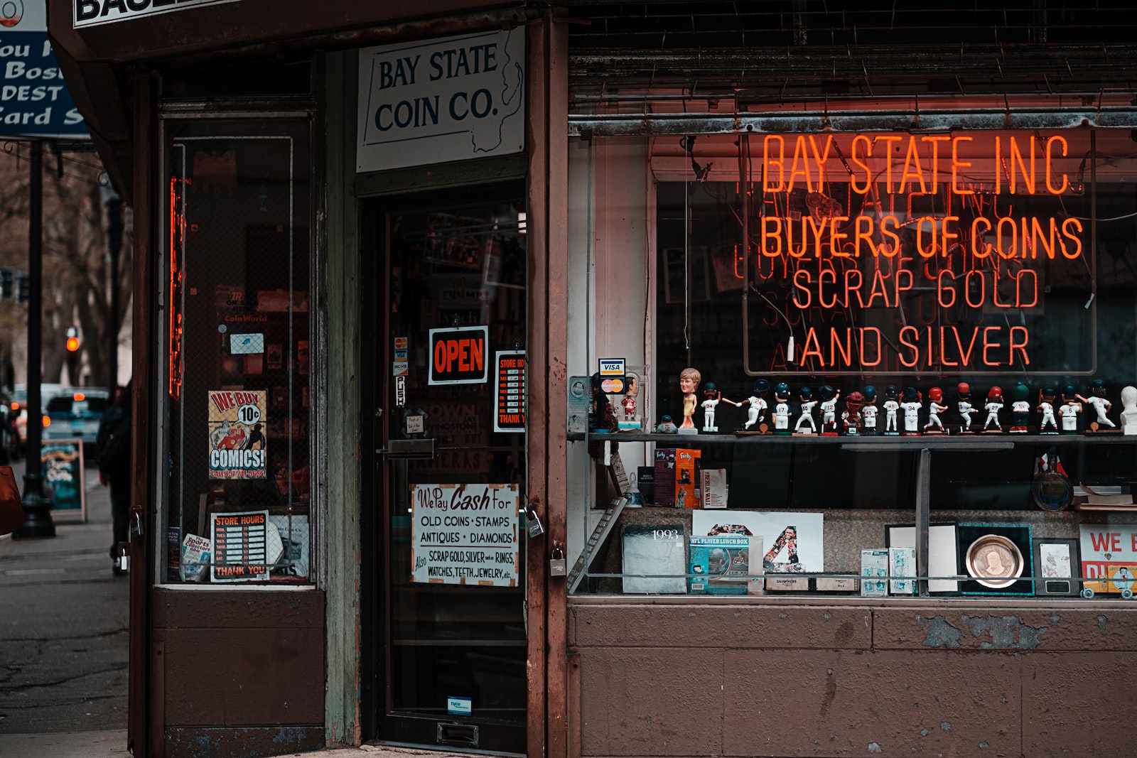 Bay State Inc. shopfront during day